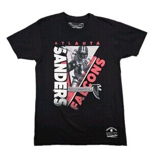 Mens Mitchell And Ness Deion Sanders Atlanta Falcons Throwback Shirt Medium